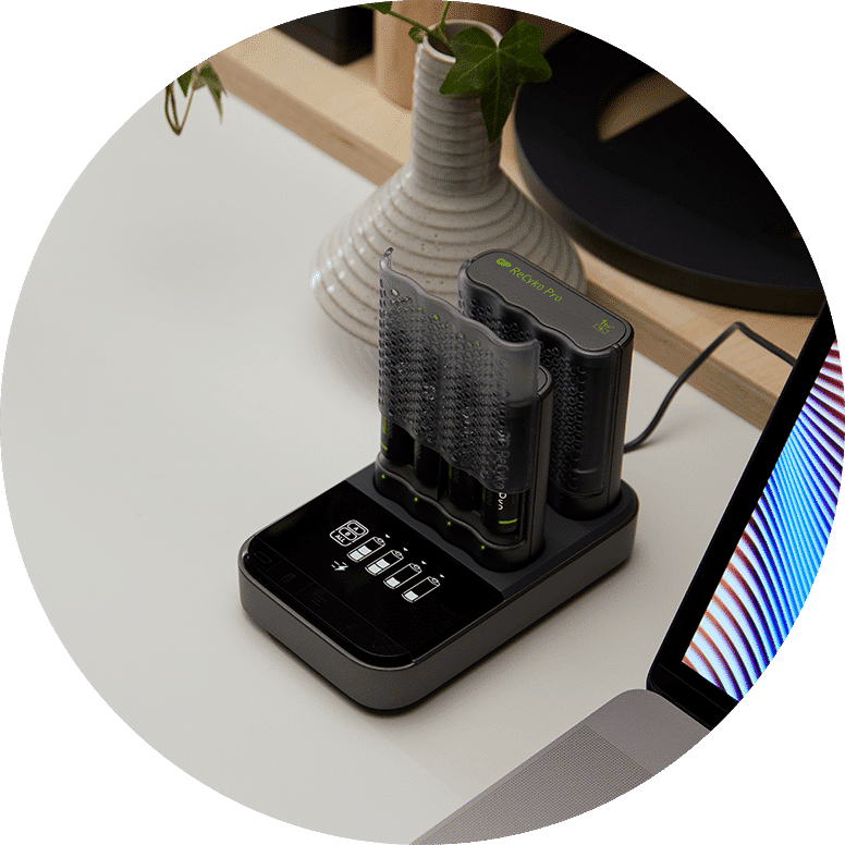 ReCyko Photoflash batterier och laddare 3 ReCyko photoflash charging dock