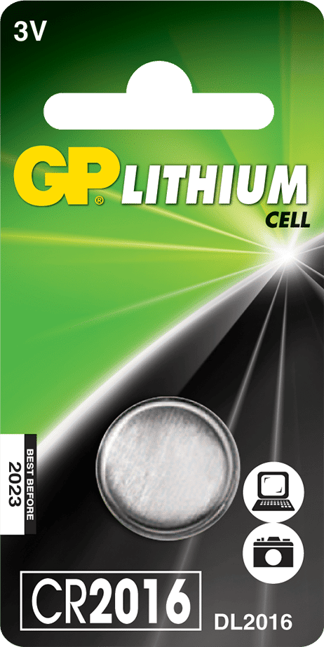 Pile 3V CR2016 Lithium GPBM