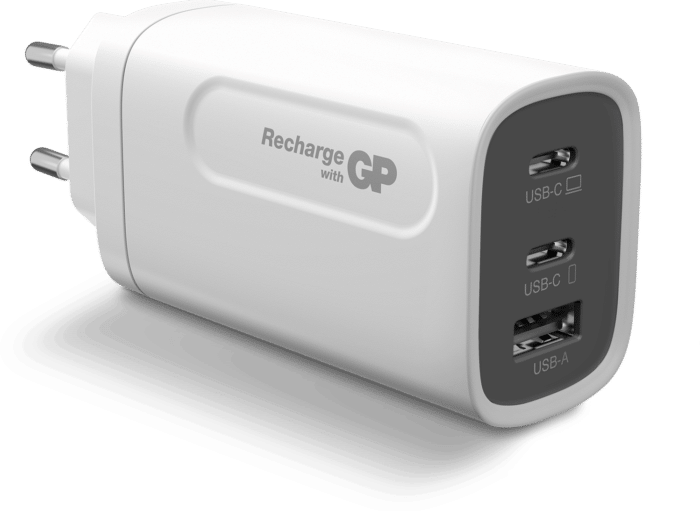 GP väggladdare GaN 65W