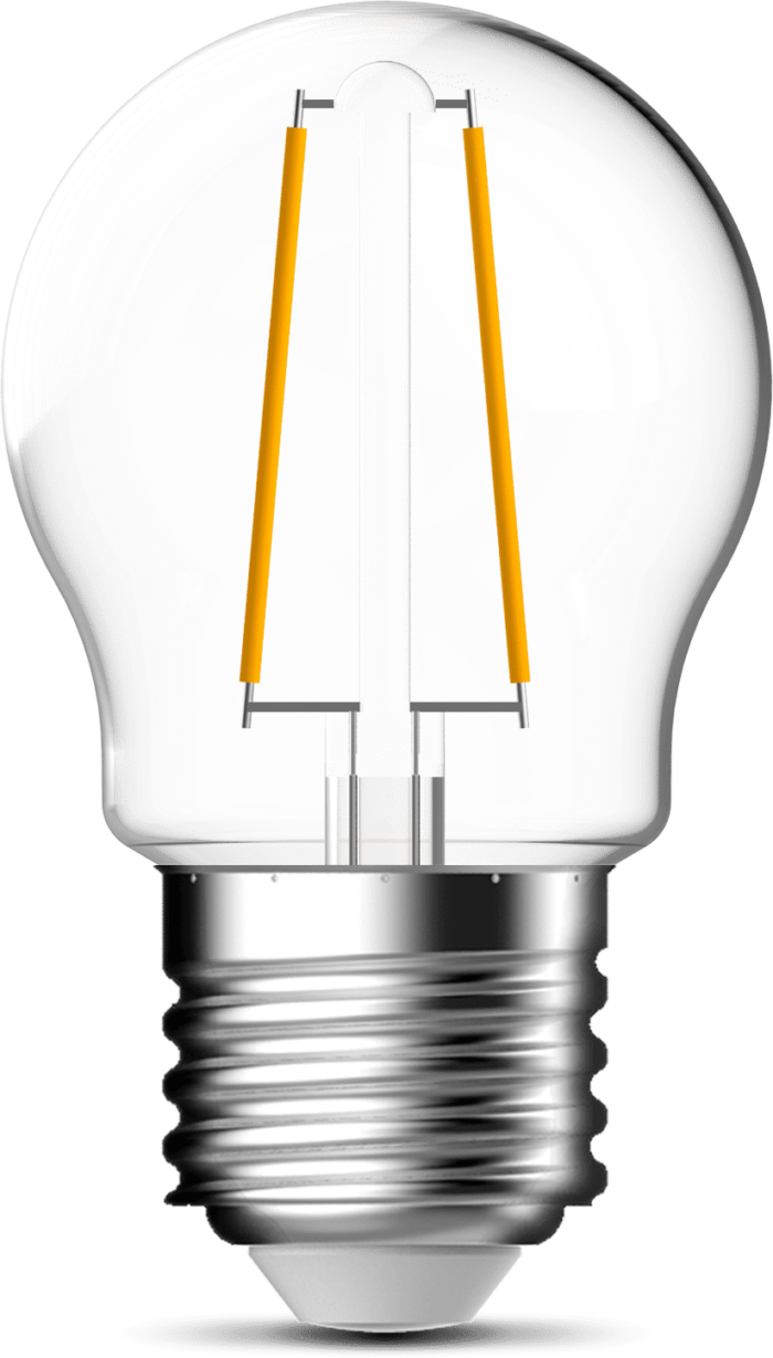 GP LED Filament globlampa mini dimbar, E27, 470lm