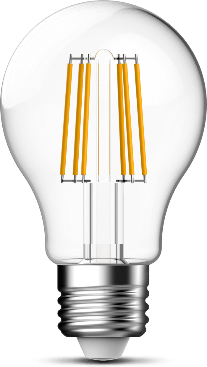 GP LED Filament globlampa, E27, 806lm