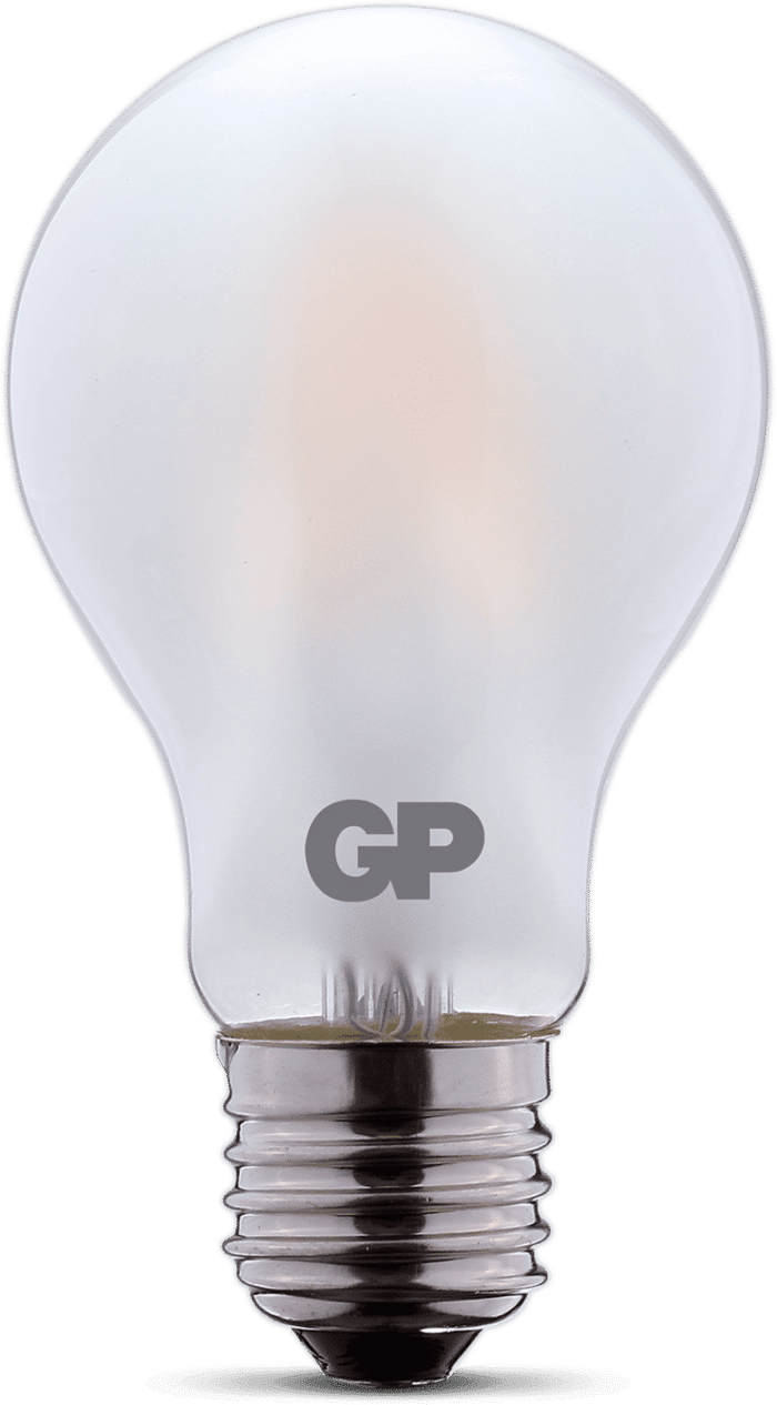 GP LED Filament globlampa Frozen dimbar, E27, 820lm