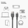 GP USB-kabel USB-C till USB-A, 1m - Bild 4