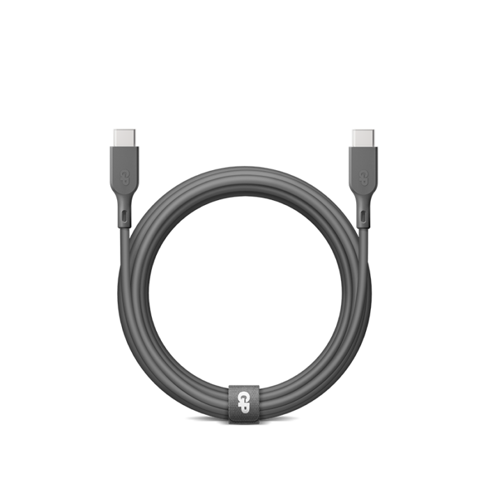 GP USB-kabel USB-C till USB-C, 2m, 100W
