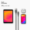 GP USB-kabel USB-A till Apple Lightning, 1m - Bild 3