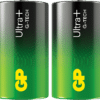 GP Ultra Plus Alkaline D-batteri 2-pack - Bild 2