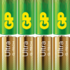 GP Ultra Alkaline AAA-batteri 8-pack - Bild 2