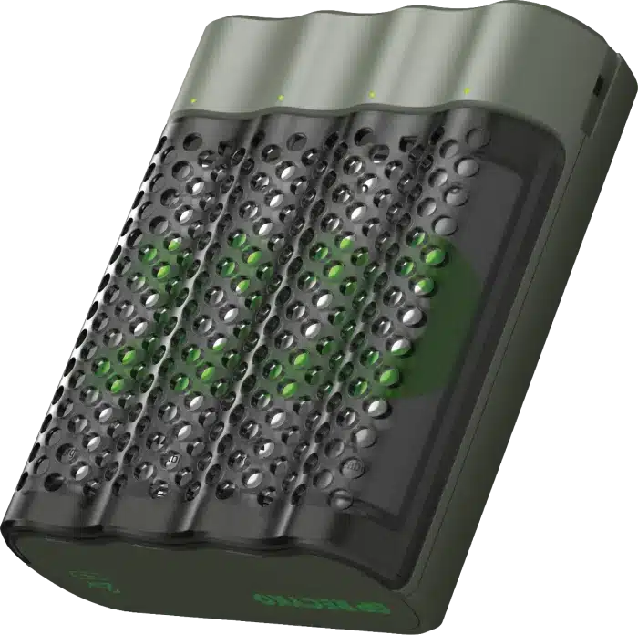GP Recyko Speed M452 batteriladdare + 4st AA 2600mAh
